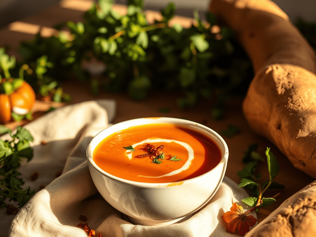 A Bowl of Stillness: Red Lentil and Sweet Potato&nbsp;Soup